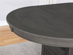 Lavon Dining Table with Storage Medium Grey - 108211