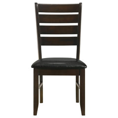 Dalila Dining Room Set Cappuccino and Black - 102721-S6