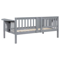 Bethany Wood Twin Daybed with Drop-down Tables Grey - 300838