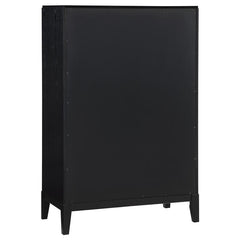 Brookmead 5-drawer Bedroom Chest Black - 224715