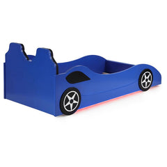 Cruiser Wood Twin LED Car Bed Blue - 400478
