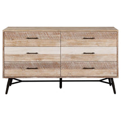 Marlow 6-drawer Dresser Rough Sawn Multi - 215763