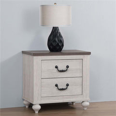 Stillwood 2-drawer Nightstand Vintage Linen - 223282