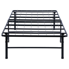 Mabel Metal Twin Extra Long Support Platform Bed Black - 305957TL