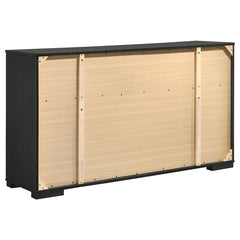 Blacktoft 4-piece Eastern King Bedroom Set Black - 207101KE-S4