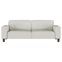 Deerhurst Upholstered Track Arm Tufted Sofa Beige - 509647