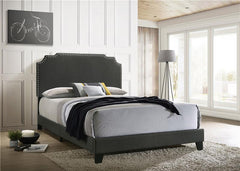 Tamarac Upholstered Full Panel Bed Grey - 310063F