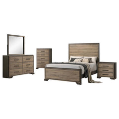 Baker 5-piece Queen Bedroom Set Light Taupe - 224461Q-S5