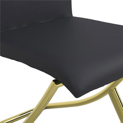 Carmelia Upholstered Side Chairs Black (Set of 4) - 105172