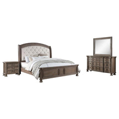 Emmett 4-piece Queen Bedroom Set Walnut - 224441Q-S4