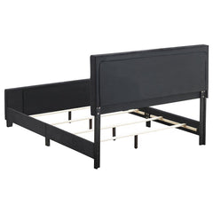 Fairfield Upholstered Queen Panel Bed Dark Grey - 305953Q