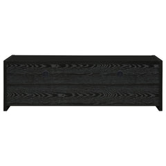 Alton 3-drawer Engineered Wood 62" TV Stand Black Oak - 700645
