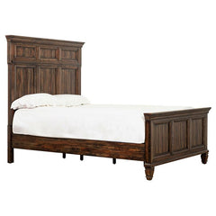 Avenue Wood Queen Panel Bed Weathered Burnished Brown - 223031Q