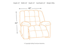 Ludden Recliner - 8110325