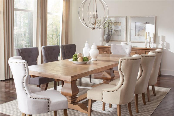 Baney Tufted Upholstered Dining Chair Grey - 104537