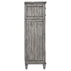 Avenue 8-drawer Bedroom Chest Weathered Grey - 224035
