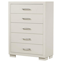 Jessica 5-drawer Chest White - 202995
