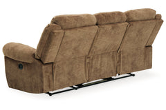 Huddle-Up Reclining Sofa with Drop Down Table - 8230489
