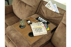 Huddle-Up Reclining Sofa with Drop Down Table - 8230489