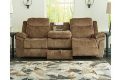 Huddle-Up Reclining Sofa with Drop Down Table - 8230489