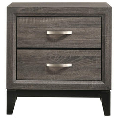 Watson 4-piece Eastern King Bedroom Set Grey Oak - 212421KE-S4