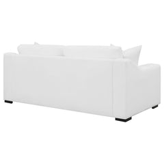 Ashlyn Upholstered Sloped Arm Sofa White - 509891