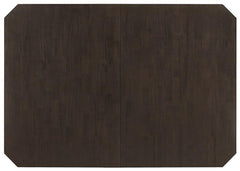 Prentiss Rectangular Counter Height Table with Butterfly Leaf Cappuccino - 193108