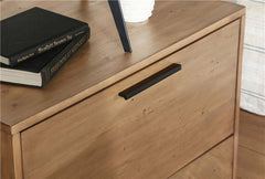 Taylor 2-drawer Nightstand Light Honey Brown - 223422