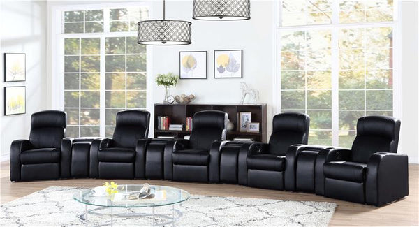 Cyrus 9-piece Upholstered Home Theater Seating - 600001-S5A