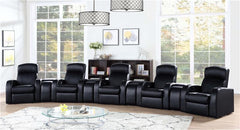 Cyrus 9-piece Upholstered Home Theater Seating - 600001-S5A