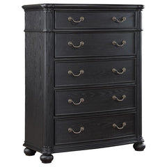 Celina 5-drawer Bedroom Chest Black - 224765