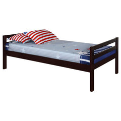 Sandler Wood Twin Triple Bunk Bed Cappuccino - 400302