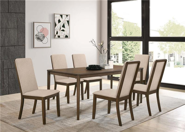 Wethersfield Solid Back Side Chairs Latte (Set of 2) - 109842