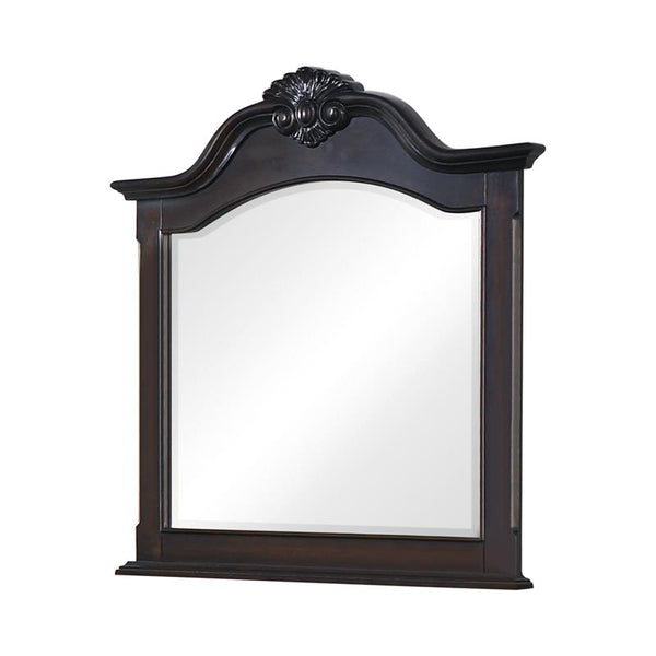 Cambridge Carved Dresser Mirror Cappuccino - 203194