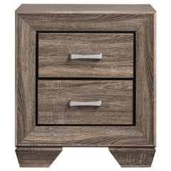 Kauffman 5-piece Queen Bedroom Set Washed Taupe - 204191Q-S5