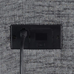 Bahrain 6-piece Modular Power Reclining Sectional Charcoal - 609540P