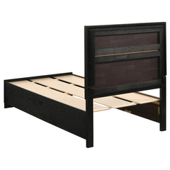 Miranda 5-piece Twin Bedroom Set Black - 206361T-S5