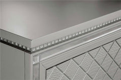 Eleanor 6-drawer Dresser with Mirror Metallic Mercury - 223463M