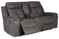 Jesolo Reclining Loveseat with Console - 8670594