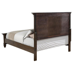 Franco Wood California King Panel Bed Burnished Oak - 200971KW