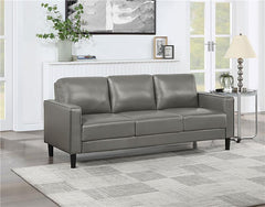 Ruth Upholstered Track Arm Sofa Grey - 508365
