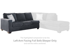 Altari Left-Arm Facing Full Sofa Sleeper - 8721310