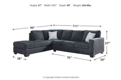 Altari 2-Piece Sectional with Chaise - 87213S1