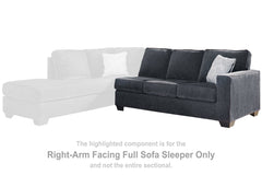 Altari Right-Arm Facing Full Sofa Sleeper - 8721383