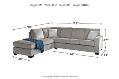 Altari 2-Piece Sectional with Chaise - 87214S1