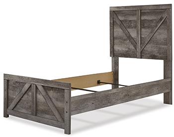 Wynnlow Twin Crossbuck Panel Headboard/Footboard - B440-53