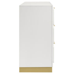 Caraway 6-drawer Dresser White - 224773
