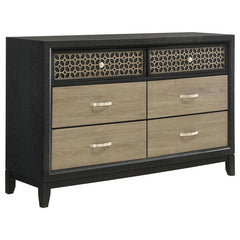 Valencia 4-piece Queen Bedroom Set Black - 223041Q-S4