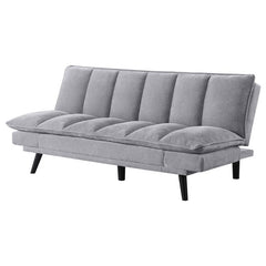 Laredo Upholstered Tufted Convertible Sofa Bed Grey - 360018