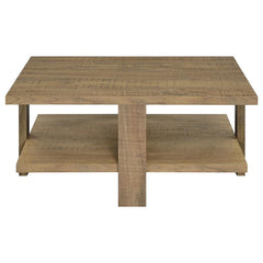 Dawn Square Engineered Wood Coffee Table Mango Brown - 707718